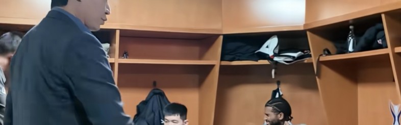 HuaTiHui-淘汰浙江更衣室！邱彪体恤外援，总结变认哥现场，与全队打成一片